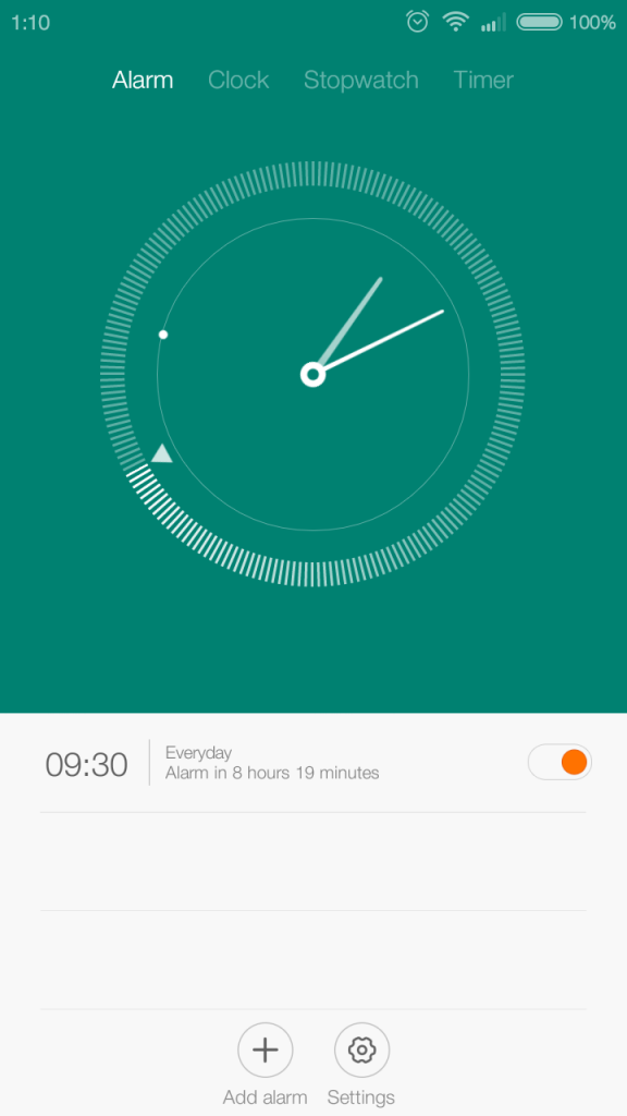 MIUI Reloj